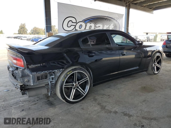 2013 Dodge Charger SE with VIN 2C3CDXBG9DH514410, listed as a Copart auction lot 54234975 with 85,359 mi miles and Salvage Title. Bid and sale history available at DreamBid. Image 3.