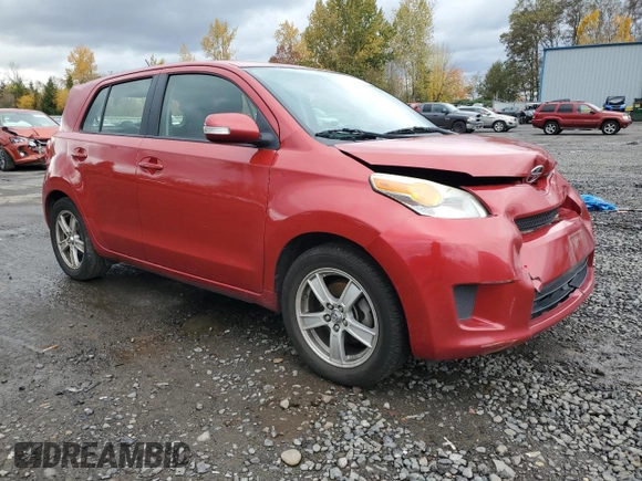 2008 Scion xD with VIN JTKKU10428J012655, listed as a Copart auction lot 79959214 with 136,214 mi miles and Salvage Title. Bid and sale history available at carsss.com. Image 4.