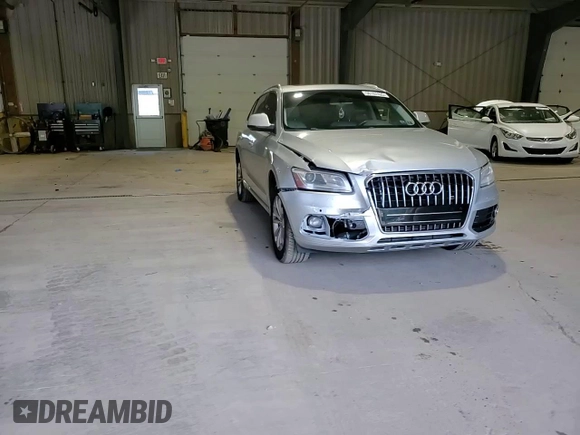 2013 Audi Q5 Premium Plus with VIN WA1LFAFP2DA075041, listed as a Copart auction lot 56167425 with 127,086 mi miles and Salvage title. Bid and sale history available at DreamBid. Image 14.