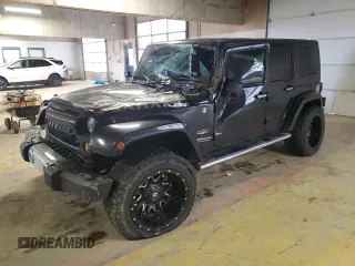 2008 Jeep Wrangler Unlimited Sahara with VIN 1J8GA59118L652519, listed as a Copart auction lot 47089285 with 144,682 mi miles and Non Repairable. Bid and sale history available at carsss.com. Image 1.