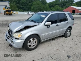 2002 Mercedes-Benz M-Class with VIN 4JGAB54E02A290444, listed as a Copart auction lot 88988025 with 197,816 mi miles and Non Repairable. Bid and sale history available at carsss.com. Image 1.