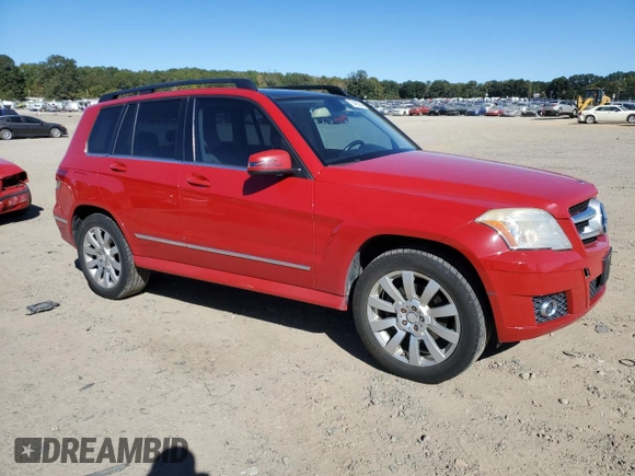 2010 Mercedes-Benz GLK 350 with VIN WDCGG5GB1AF489922, listed as a Copart auction lot 75465594 with 201,104 mi miles and Salvage Title. Bid and sale history available at DreamBid. Image 4.