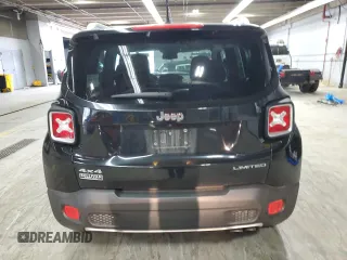 2017 Jeep Renegade Limited z VIN ZACCJBDB3HPE39829, wystawiony jako Copart lot #60573295 z przebiegiem 64 038 mil mil oraz Szkoda całkowita • Salvage title. Historia ofert i sprzedaży dostępna na DreamBid. Obrazek 6.