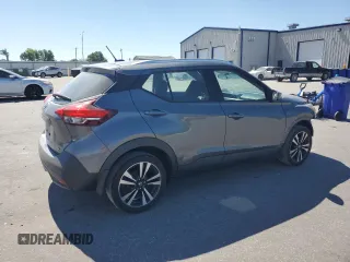 2018 Nissan Kicks SV with VIN 3N1CP5CUXJL513316, listed as a Copart auction lot 58053915 with 119,299 mi miles and Salvage title. Bid and sale history available at DreamBid. Image 3.