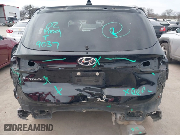2019 Hyundai Santa Fe SEL with VIN 5NMS33AD2KH068726, listed as a IAAI auction lot 41624718 with 122,310 mi miles and . Bid and sale history available at DreamBid. Image 17.