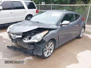 2016 Hyundai Veloster with VIN KMHTC6AD2GU300548, listed as a IAAI auction lot 42439901 with 134,012 mi miles and . Bid and sale history available at DreamBid. Image 2.