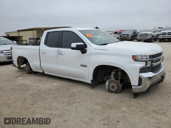 2021 Chevrolet Silverado 1500 LT with VIN 1GCRWCEK9MZ372164, listed as a Copart auction lot 44400145 with Not Provided miles and Clean Title. Bid and sale history available at DreamBid. Image 4.