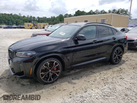 2022 BMW X4 M z VIN 5YM23EC02N9M62773, wystawiony jako Copart lot #53100254 z przebiegiem 9566 mil mil oraz Szkody całkowita. Historia ofert i sprzedaży dostępna na DreamBid. Obrazek 1.