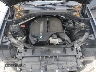 2014 BMW X3 xDrive35i with VIN 5UXWX7C51E0E79351, listed as a Copart auction lot 53645955 with 112,580 mi miles and Salvage Title. Bid and sale history available at DreamBid. Image 12.