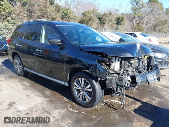2019 Nissan Pathfinder S with VIN 5N1DR2MM2KC617509, listed as a IAAI auction lot 41320526 with 72,178 mi miles and . Bid and sale history available at DreamBid. Image 1.