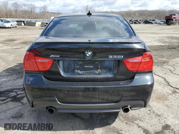 2010 BMW 3 Series 335i xDrive with VIN WBAPL3C50AA408926, listed as a Copart auction lot 47966665 with Not provided miles and Salvage title. Bid and sale history available at DreamBid. Image 6.