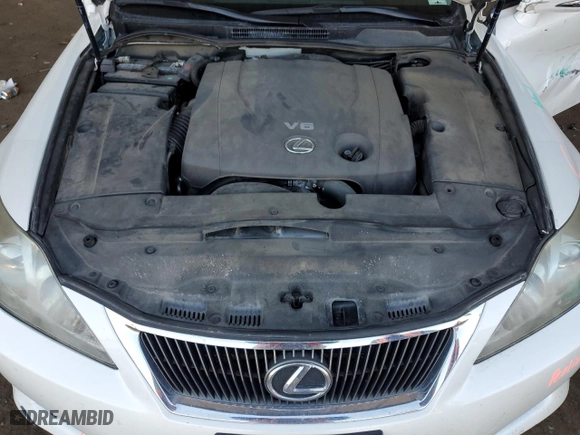 2010 Lexus IS 250C with VIN JTHFF2C2XA2500852, listed as a Copart auction lot 44275235 with 128,632 mi miles and Salvage Title. Bid and sale history available at carsss.com. Image 11.