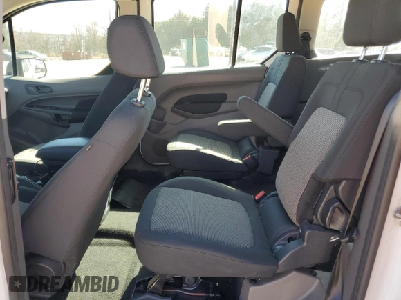 2022 Ford Transit Connect XL with VIN NM0GS9E28N1509873, listed as a Copart auction lot 46811895 with 51,942 mi miles and Salvage title. Bid and sale history available at DreamBid. Image 11.