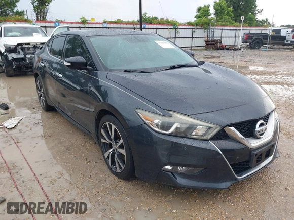 2016 Nissan Maxima SV with VIN 1N4AA6AP8GC426999, listed as a IAAI auction lot 42627802 with 160,643 mi miles and . Bid and sale history available at DreamBid. Image 1.