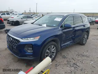 2020 Hyundai Santa Fe SEL with VIN 5NMS33AD8LH260329, listed as a IAAI auction lot 41748942 with 99,375 mi miles. Bid and sale history available at carsss.com. Image 2.