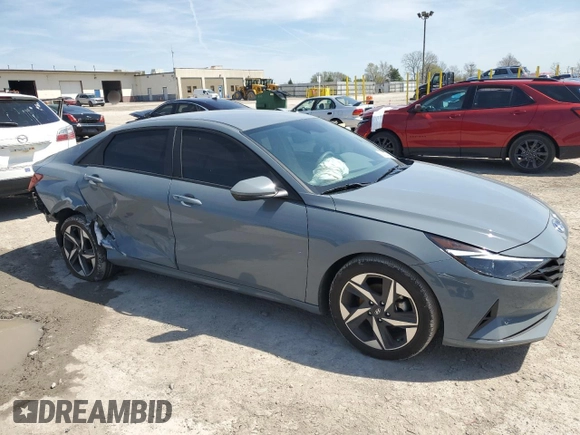 2023 Hyundai Elantra SEL с VIN KMHLS4AG5PU417753, выставлен на аукционе Copart как лот 53434915 с пробегом 15 147 миль миль и Списание • Salvage title. История ставок и продаж доступна на DreamBid. Изображение 4.