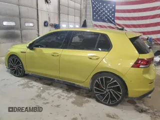 2022 Volkswagen Golf GTI Autobahn with VIN WVW687CD4NW131365, listed as a Copart auction lot 45323175 with 44,626 mi miles and Salvage Title. Bid and sale history available at carsss.com. Image 2.