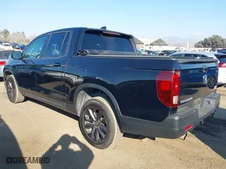 2021 Honda Ridgeline Sport with VIN 5FPYK3F14MB013671, listed as a IAAI auction lot 41361179 with 91,121 mi miles. Bid and sale history available at carsss.com. Image 3.