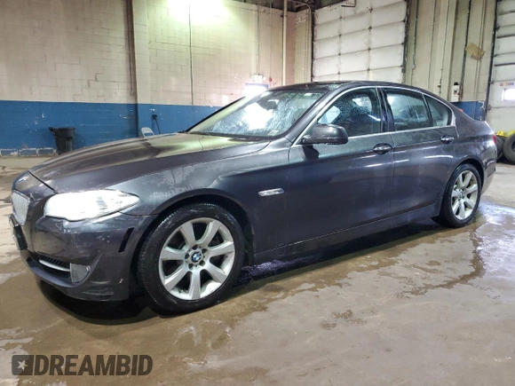 2013 BMW 5 Series 550i xDrive with VIN WBAFU9C57DDY71564, listed as a Copart auction lot 48030035 with 115,040 mi miles and Clean Title. Bid and sale history available at carsss.com. Image 1.