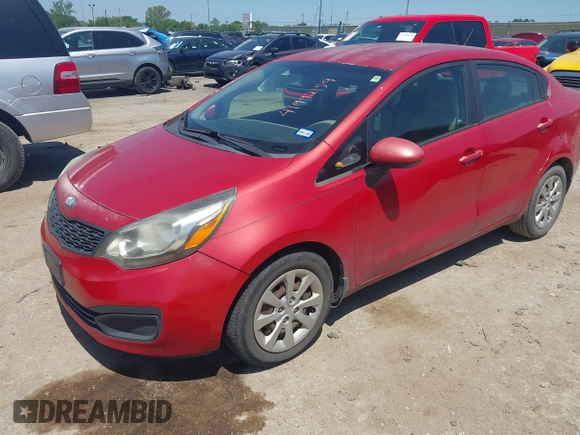 2013 Kia Rio LX with VIN KNADM4A37D6189199, listed as a IAAI auction lot 41992159 with 168,525 mi miles and . Bid and sale history available at DreamBid. Image 17.