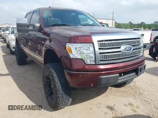 2009 Ford F-150 XL with VIN 1FTPW14V29FA03792, listed as a IAAI auction lot 41938651 with 158,621 mi miles. Bid and sale history available at carsss.com. Image 1.