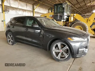 2017 Jaguar F-Pace 35t R-Sport z VIN SADCL2BV4HA077456, wystawiony jako Copart lot #58517395 z przebiegiem 66 853 mil mil oraz Tytuł czysty. Historia ofert i sprzedaży dostępna na DreamBid. Obrazek 4.