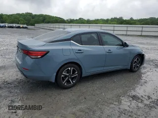 2025 Nissan Sentra SV z VIN 3N1AB8CV2SY267348, wystawiony jako Copart lot #54472065 z przebiegiem 1 780 mil mil oraz Szkoda całkowita • Salvage title. Historia ofert i sprzedaży dostępna na DreamBid. Obrazek 3.