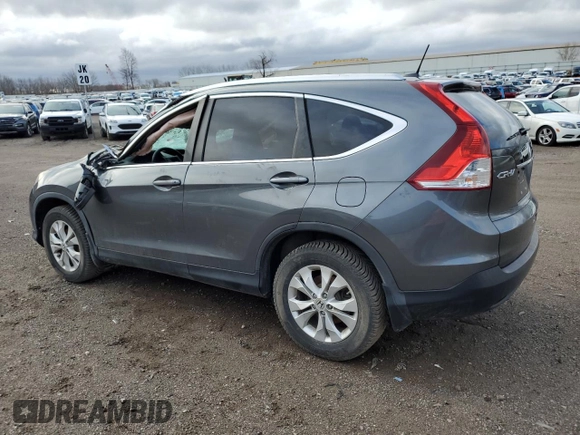 2013 Honda CR-V EX-L with VIN 2HKRM4H75DH618668, listed as a Copart auction lot 51137975 with 115,237 mi miles and Non Repairable. Bid and sale history available at carsss.com. Image 2.