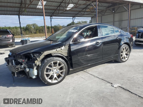 2016 Buick Regal GS with VIN 2G4GU5GX4G9116056, listed as a Copart auction lot 81017434 with 83,841 mi miles and Salvage Title. Bid and sale history available at carsss.com. Image 1.