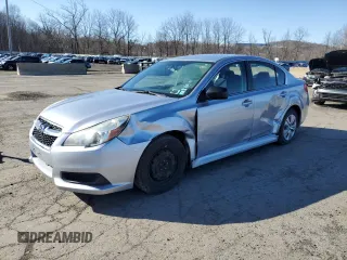 2013 Subaru Legacy 2.5i with VIN 4S3BMBA62D3024042, listed as a Copart auction lot 50065875 with 121,791 mi miles and Salvage Title. Bid and sale history available at DreamBid. Image 1.