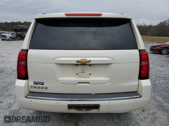 2015 Chevrolet Tahoe LTZ z VIN 1GNSKCKC2FR126674, wystawiony jako Copart lot #42029705 z przebiegiem 187 661 mil mil oraz Nie do naprawy • Non repairable. Historia ofert i sprzedaży dostępna na DreamBid. Obrazek 6.
