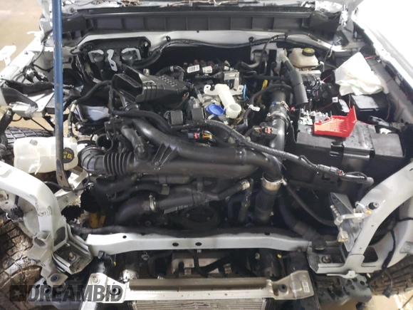 2021 Ford Bronco with VIN 1FMEE5DP2MLA96905, listed as a Copart auction lot 87000214 with 46,821 mi miles and Salvage Title. Bid and sale history available at DreamBid. Image 11.