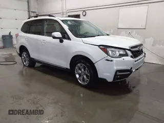 2018 Subaru Forester Touring with VIN JF2SJAWC8JH463943, listed as a IAAI auction lot 41611230 with 65,444 mi miles and . Bid and sale history available at DreamBid. Image 1.