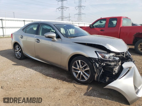 2019 Lexus IS 300 with VIN JTHBA1D27K5087469, listed as a Copart auction lot 59920825 with 43,045 mi miles and Salvage title. Bid and sale history available at DreamBid. Image 4.
