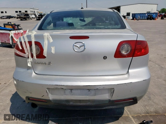 2005 Mazda 3 i with VIN JM1BK32F351347622, listed as a Copart auction lot 53729205 with 205,194 mi miles and Salvage Title. Bid and sale history available at DreamBid. Image 6.