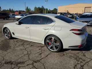 2024 Genesis G70 2.5T with VIN KMTG34SC5RU136362, listed as a Copart auction lot 47885795 with 17,283 mi miles and Salvage title. Bid and sale history available at DreamBid. Image 2.