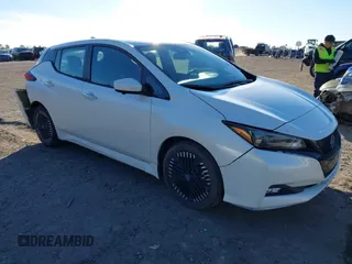 2023 Nissan LEAF SV Plus with VIN 1N4CZ1CV4PC558920, listed as a IAAI auction lot 41332755 with 15,893 mi miles and . Bid and sale history available at DreamBid. Image 1.