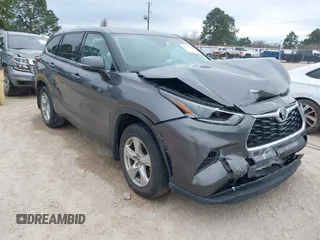 2021 Toyota Highlander L with VIN 5TDZZRAH8MS059113, listed as a IAAI auction lot 41590682 with 60,150 mi miles and . Bid and sale history available at DreamBid. Image 1.