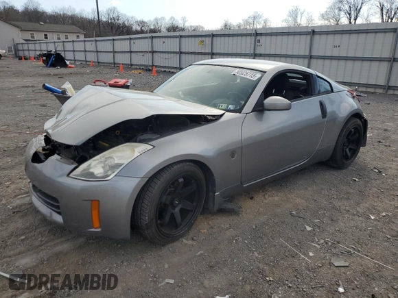 2006 Nissan 350Z with VIN JN1AZ34DX6M311061, listed as a Copart auction lot 50925715 with Not provided miles and Salvage title. Bid and sale history available at DreamBid. Image 1.
