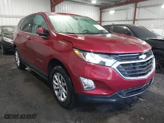 2020 Chevrolet Equinox LT with VIN 2GNAXTEV7L6122508, listed as a IAAI auction lot 41915685 with 92,504 mi miles. Bid and sale history available at carsss.com. Image 1.