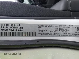 2020 Dodge Durango R/T с VIN 1C4SDJCT3LC412375, выставлен на аукционе IAAI как лот 40950057 с пробегом 46 437 миль миль и . История ставок и продаж доступна на DreamBid. Изображение 9.