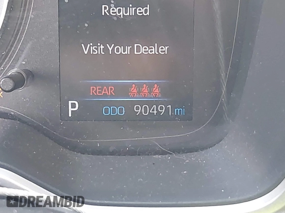 2019 Toyota Corolla Hatchback SE with VIN JTNK4RBE3K3061589, listed as a IAAI auction lot 42123273 with 90,491 mi miles. Bid and sale history available at carsss.com. Image 15.
