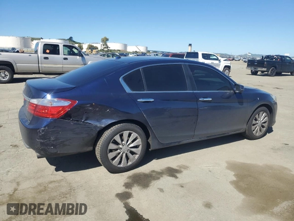 2014 Honda Accord Sedan EX-L with VIN 1HGCR2F83EA147010, listed as a Copart auction lot 50054385 with 177,805 mi miles and Salvage Title. Bid and sale history available at carsss.com. Image 3.