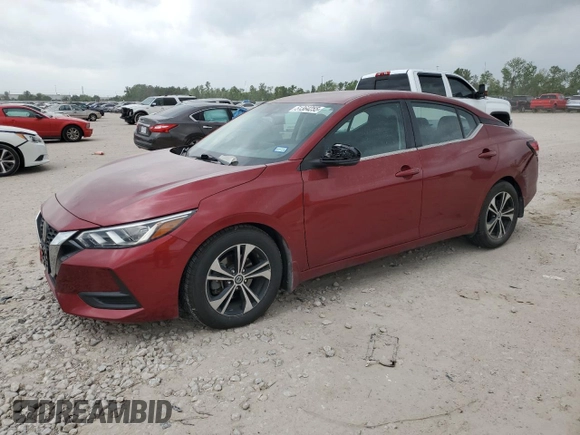 2020 Nissan Sentra SV with VIN 3N1AB8CV5LY277907, listed as a Copart auction lot 51364255 with 29,947 mi miles and Clean Title. Bid and sale history available at DreamBid. Image 1.