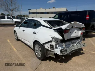 2024 Nissan Sentra S with VIN 3N1AB8BV0RY305185, listed as a Copart auction lot 51140505 with 21,261 mi miles and Clean Title. Bid and sale history available at carsss.com. Image 3.