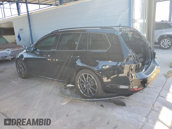 2017 Volkswagen Golf SportWagen S with VIN 3VW017AU0HM503220, listed as a Copart auction lot 61067774 with 41,155 mi miles and Salvage Title. Bid and sale history available at carsss.com. Image 2.