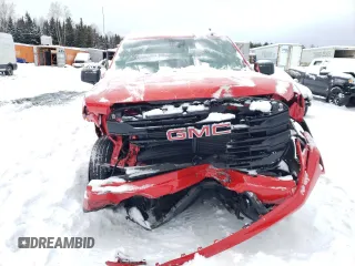 2024 GMC Sierra 1500 Pro with VIN 1GTUUAED8RZ203105, listed as a Copart auction lot 82623234 with 9,778 mi miles and Salvage Title. Bid and sale history available at carsss.com. Image 5.