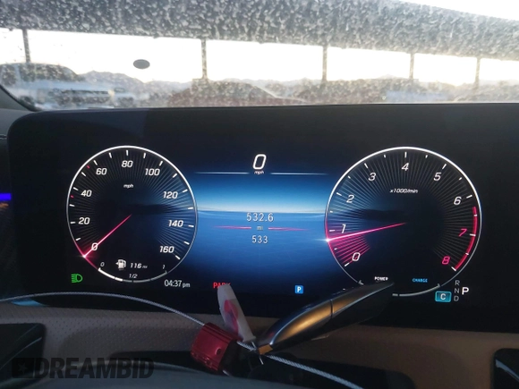 2025 Mercedes-Benz CLA 250 z VIN W1K5J4GB4SN481027, wystawiony jako IAAI lot #40772342 z przebiegiem 533 mil mil oraz . Historia ofert i sprzedaży dostępna na DreamBid. Obrazek 7.