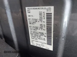 2023 Nissan Rogue S z VIN 5N1BT3AB6PC745194, wystawiony jako IAAI lot #42245377 z przebiegiem 33 940 mil mil oraz . Historia ofert i sprzedaży dostępna na DreamBid. Obrazek 9.