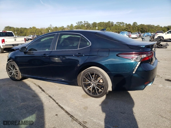 2021 Toyota Camry SE Nightshade with VIN 4T1G11AK9MU513033, listed as a Copart auction lot 83150164 with 61,973 mi miles and Salvage Title. Bid and sale history available at carsss.com. Image 2.